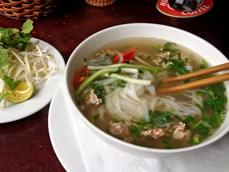 Μία εκδοχή του Pho, του εθνικού φαγητου του Βιετνάμ